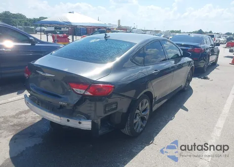 2015 Chrysler 200 S из США, поврежденный, VIN 1C3CCCBG4FN516779